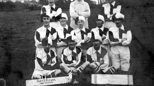 ladies football team in the 1920's.