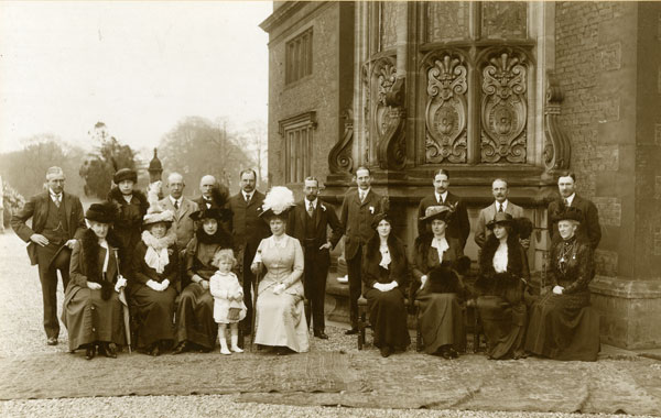King George V and Queen Mary visit Crewe Hall, 1900s