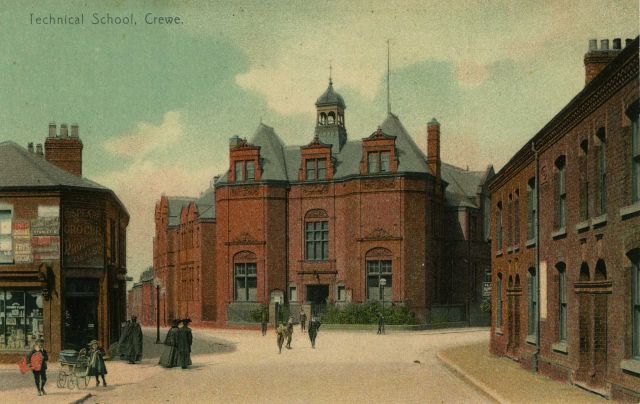 Crewe Technical School, c1910