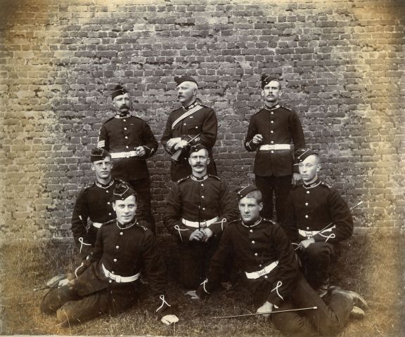 Second Cheshire Royal Engineers, c1895
