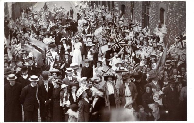 Coronation Day of George V, Crewe, 1911