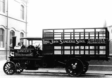 Foden: Five ton steam wagon	