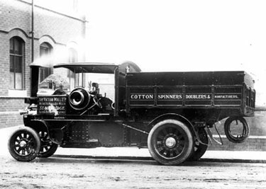 Foden: Five ton steam wagon 	