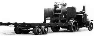 Foden: Low loader with winch 	