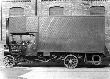 Foden: Six ton steam wagon 	