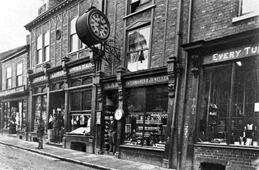 Northwich: Witton Street, Elam's Clock