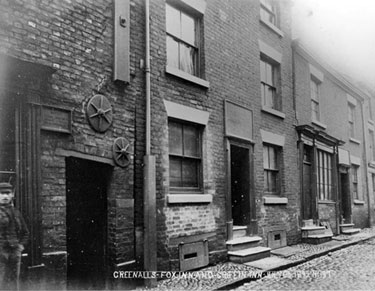 Northwich: Applemarket Street, Fox Inn and Griffin Inn