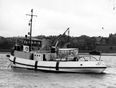 Northwich: Yarwoods-built motor tug 'Betty'