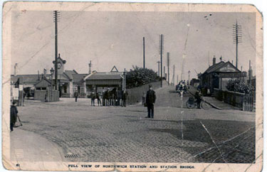 Northwich: Railway Station and Bridge