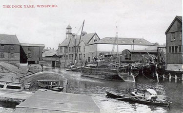Winsford: Vessels in the dockyard