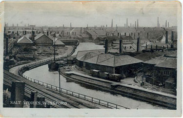 Winsford: River Weaver, Salt Works