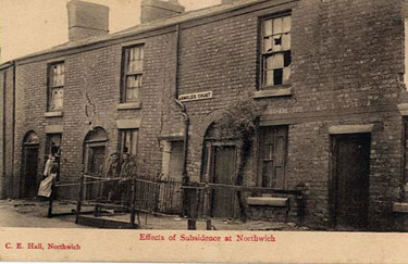Northwich: Subsidence in Arnold's Court