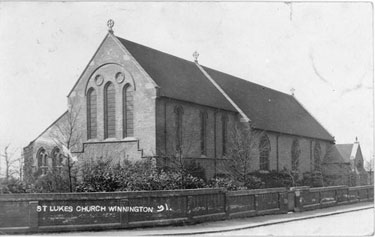 Northwich : St Luke's Church, Winnington