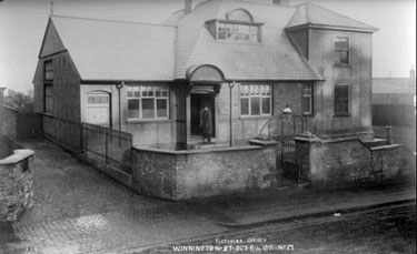Northwich: Offices of Solicitor Algernon Fletcher on Winnington Street