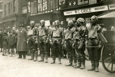 Nantwich: Second World War civil defence exercise