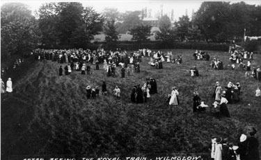 Wilmslow: Near the railway line