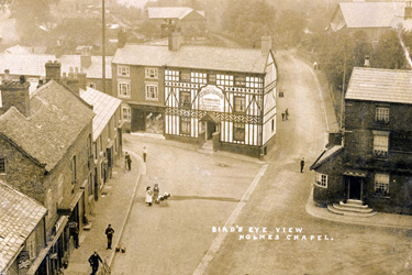 Holmes Chapel: The Square, George and Dragon