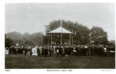 Macclesfield: West Park and Bandstand