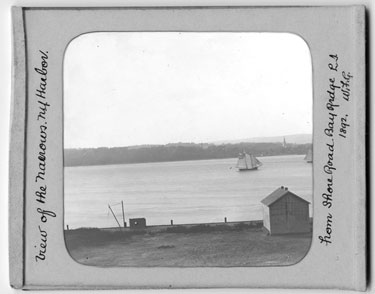 USA, Bay Ridge: View of the Narrows; New York Harbour and Hudson River
