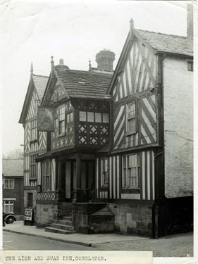 Congleton: Swan Bank, Lion and Swan Inn