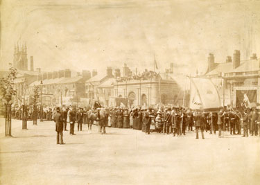 Macclesfield: Park Green, Queen Victoria's Jubilee Day