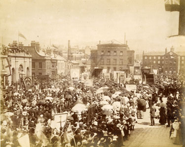 Macclesfield: Park Green, Queen Victoria's Jubilee Day