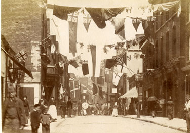 Macclesfield: Mill Street, Queen Victoria's Jubilee Day