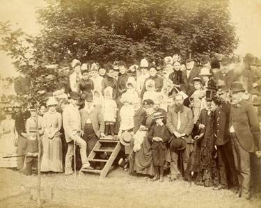 Macclesfield: West Park, Queen Victoria's Golden Jubilee