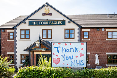 Crewe: Dunwoody Way, Four Eagles Pub