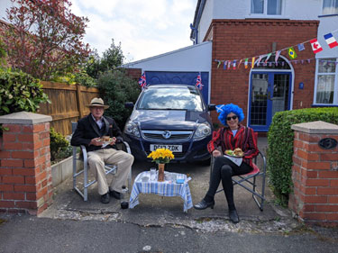Chester: Marlston Avenue, VE Day