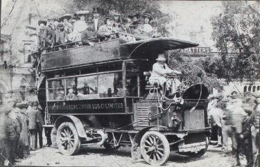 Nantwich: Nantwich Square, Motor Bus to Crewe