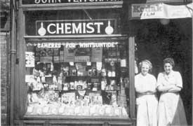 Chester: Frodsham Street, John Veitch Chemist Shop