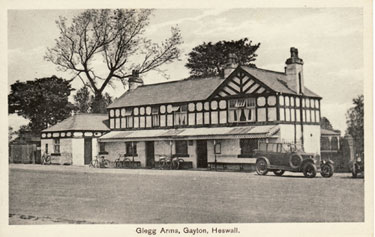 Gayton: Chester Road, Glegg Arms
