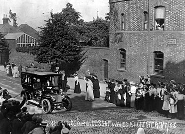 Chester: Delamere Street, visit of the Prince of Wales