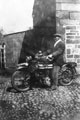 View: FD00754 Frodsham: Gentleman with motor cycle