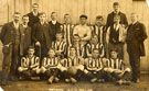 View: FD01202 Frodsham: Frodsham AFC and Supporters.  1909 to 1910