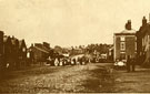 View: FD01218 Frodsham: Butter Market, Main Street.  Crosbie House  c.1850