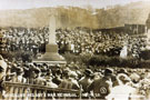 View: FD01330 Helsby: Unveiling War Memorial at St. Pauls Parish Church