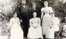 View: FD01348 Frodsham: Staff at  Stapleton House - Red Lane.  Home of the Garratt family