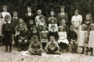 View: FD01369 Frodsham: Miss Atkin's Private School, Windygates, Red Lane.  School Group