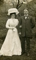 View: FD01372 Frodsham: Mr. and Mrs. Bob Rodgers on wedding day