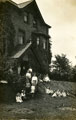 View: FD01398 Frodsham: Miss Atkins' School Group at Windy Gates.  Post 1913