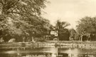 View: FD02033 Frodsham: Castle Park.  Showing Lake.  
