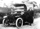 View: FD02092 Frodsham: Collinson's Delivery Van in the 1920's