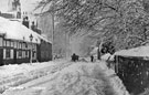 View: FD02138 Frodsham: High Street in the snow.