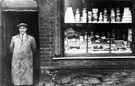 View: FD02142 Frodsham: Antwis' Shop, Kirby Terrace, opposite Volunteer Street.  With F. Antwis. 