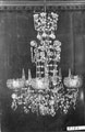 View: FD02182 Frodsham: Chandelier in House, Castle Park.