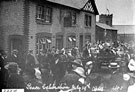 View: FD02224 Frodsham: Peace Celebrations.  By Bulls Head, Overton.   19 July 1919.