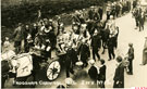View: FD02237b Frodsham: King and Queen's Carriage with firemen.  Red Lane ?