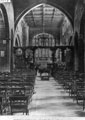 View: FD02419 Frodsham: Parish Church. Post 1880.   Interior looking east.